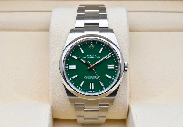 Rolex Oyster Perpetual Green 277200