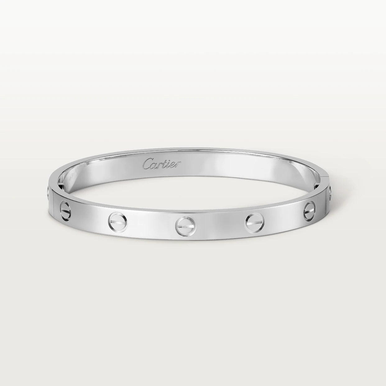 Cartier Love White gold bracelet